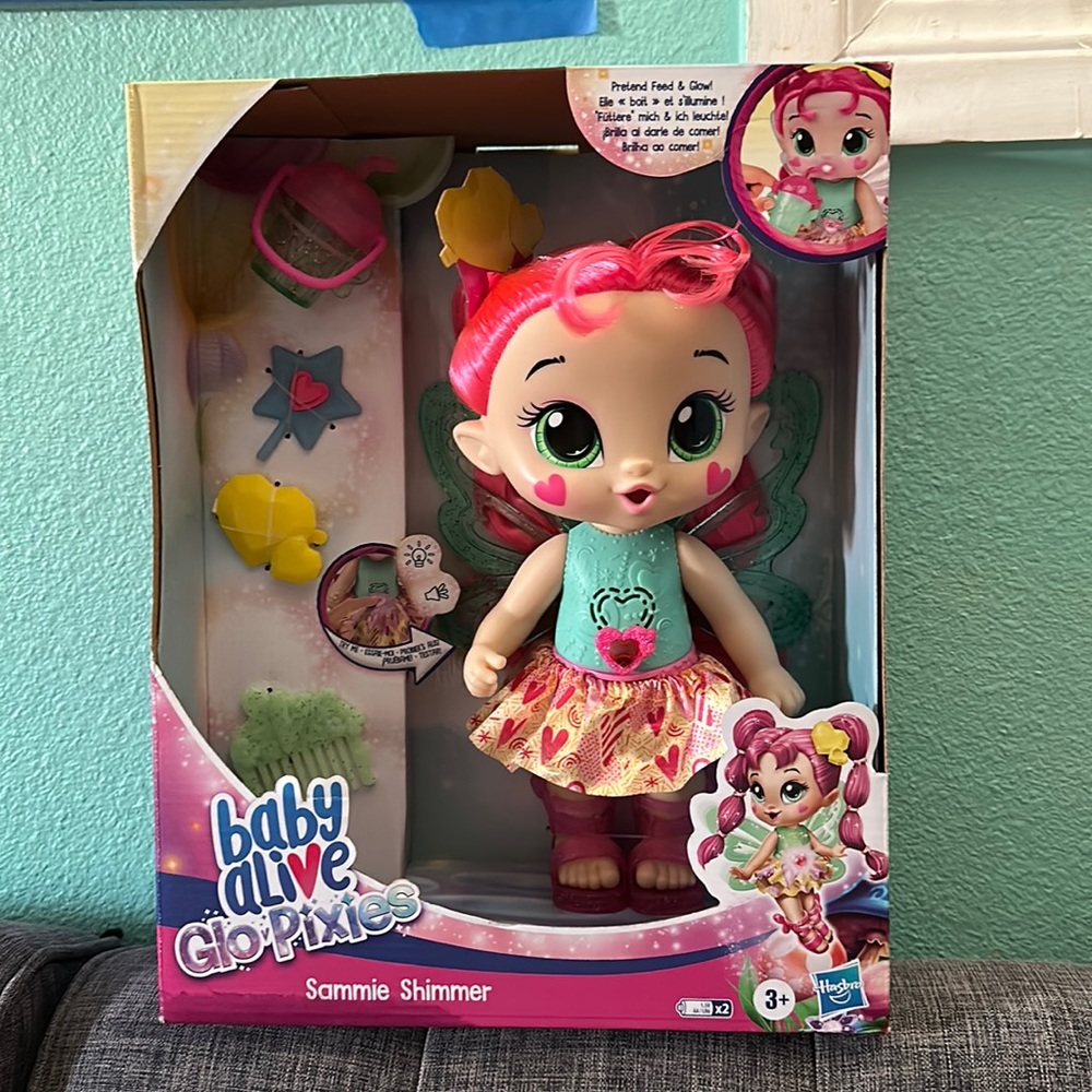 Brand new Baby alive Glo Pixies